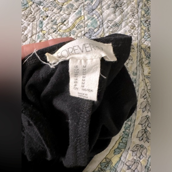 Forever 21 Midi Contour Black Dress - Picture 7 of 7